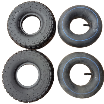 FROSAL Mantel Transportwagen 4.10-3.50-4 + Schlauch 90 gerade 2er Set
