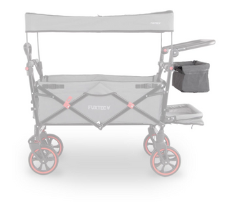 FUXTEC Bollerwagen Stoffbezug für Hecktasche CT850 grau