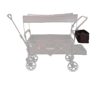 FUXTEC Bollerwagen Stoffbezug für Hecktasche CT850 braun