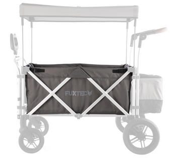 FUXTEC Bollerwagen Sitzstoffbezug für CTL900, grau