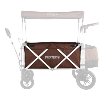 FUXTEC Bollerwagen Sitzstoffbezug für CTL900, braun