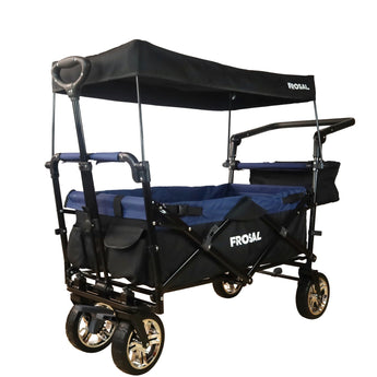 FROSAL Bollerwagen Loki Schwarz/blau