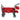FUXTEC faltbarer Premium Bollerwagen FX-CT850 in Rot
