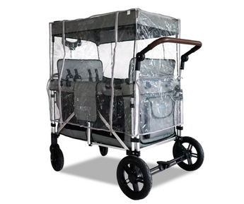 FUXTEC Bollerwagen Regenschutz TRANSPARENT für CTXL-900