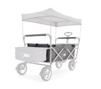 FUXTEC Bollerwagen Sitzstoffbezug für CT-500 / JW76C, grau