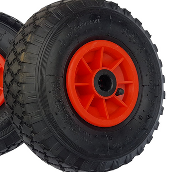 FROSAL Ersatzrad Nabe 25mm/75mm - Rad für Bollerwagen oder Sackkarre Luftrad