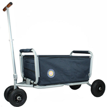 Beachtrekker LiFe faltbar mit Bremse, blau