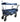 FROSAL Bollerwagen Nick PRO blau faltbar mit Schiebegriff Dach & Bremse