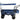 FROSAL Bollerwagen Nick PRO blau faltbar mit Schiebegriff Dach & Bremse