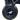 FROSAL Bollerwagen Nick PRO blau faltbar mit Schiebegriff Dach & Bremse