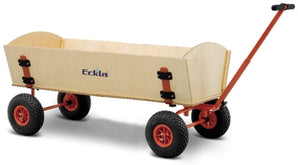 ECKLA Holzbollerwagen XXL mit pannensichere Bereifung