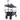 FUXTEC faltbarer Bollerwagen FX-CT350, grau