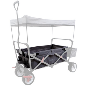 FUXTEC Bollerwagen Sitzstoffbezug für CT-350, grau