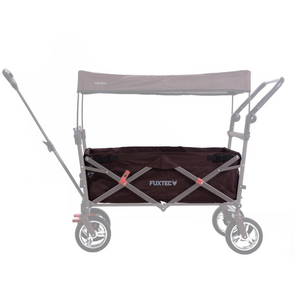 FUXTEC Bollerwagen Sitzstoffbezug für CT-700, braun